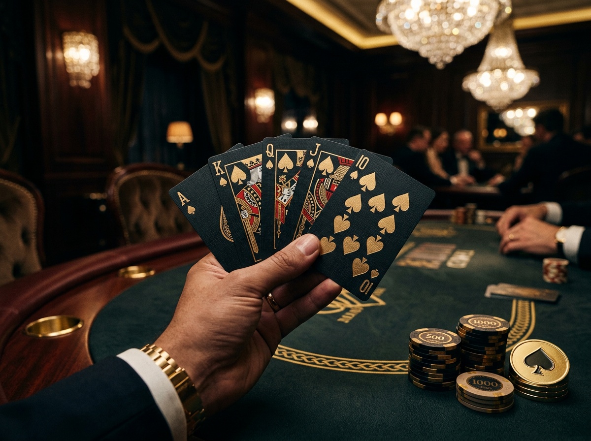 Texas Hold'em - Quinte flush royale